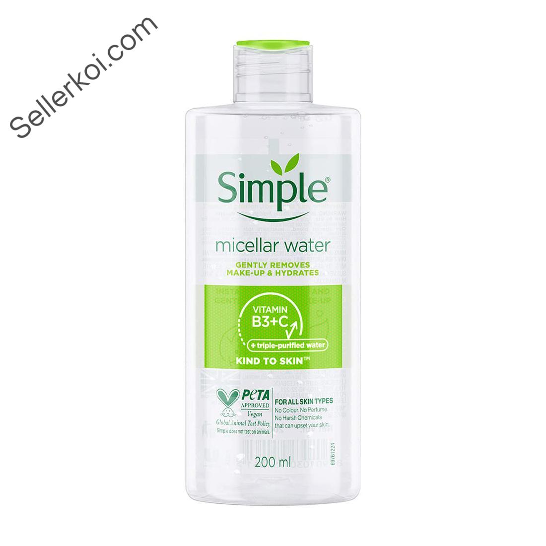 Simple Kind To Skin Micellar Cleansing Water 50 ml